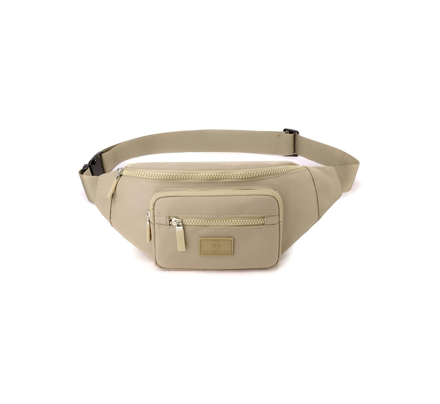 Black Waterproof Bum Bag | Running, Travel & Festival Waist Pack